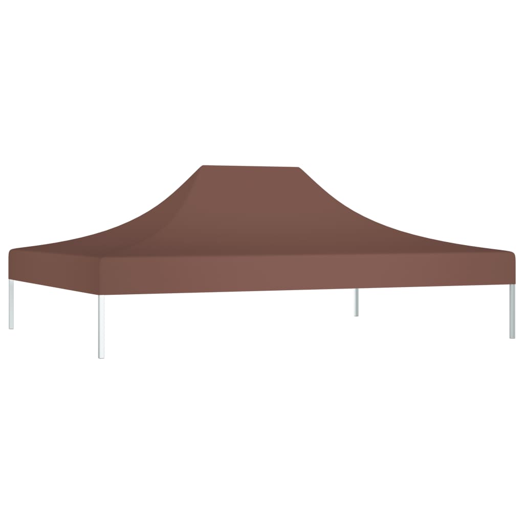 Vidaxl -Party -Zeltdach 270 g m² 4,5 x 3 m braun