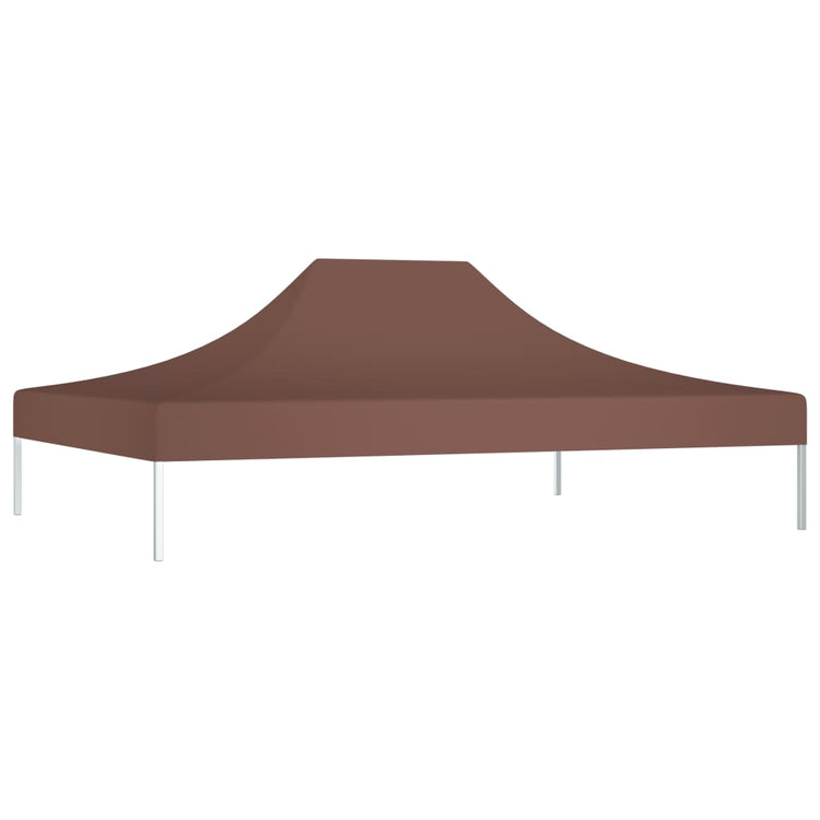 Vidaxl -Party -Zeltdach 270 g m² 4,5 x 3 m braun