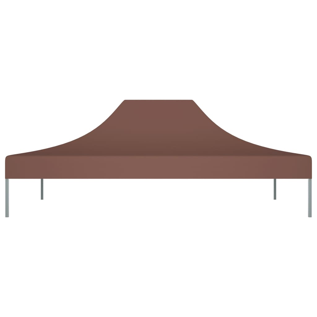 Vidaxl -Party -Zeltdach 270 g m² 4,5 x 3 m braun
