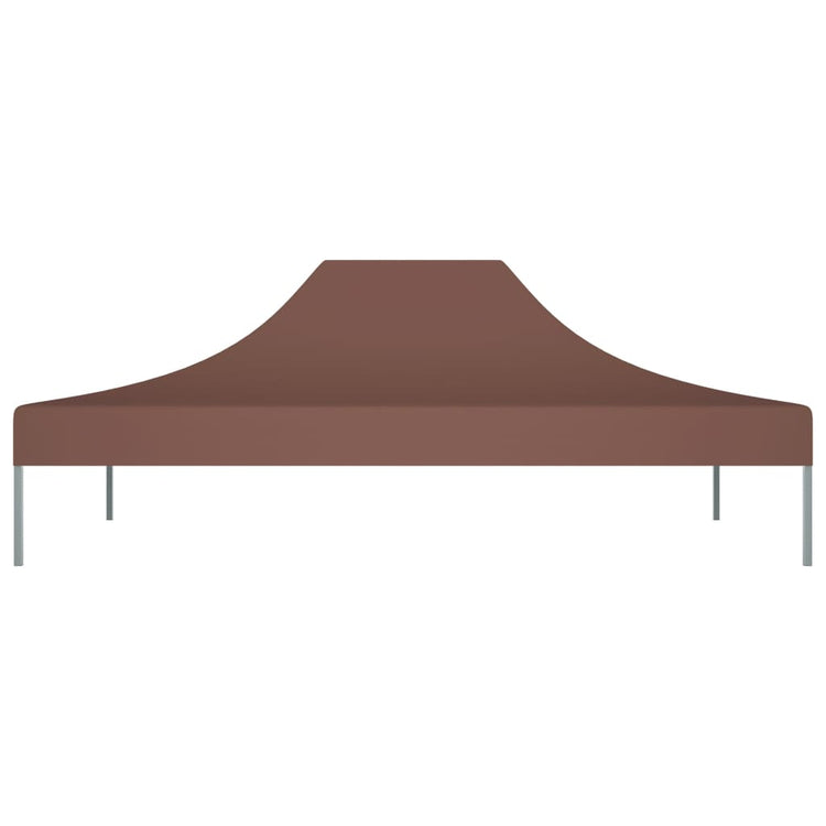 Vidaxl -Party -Zeltdach 270 g m² 4,5 x 3 m braun