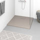 Vidaxl Duschschale 90x80 cm SMC Brown