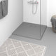 Vidaxl Duschschale 80x80 cm SMC Grau