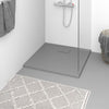 Vidaxl Duschschale 90x90 cm SMC Grau