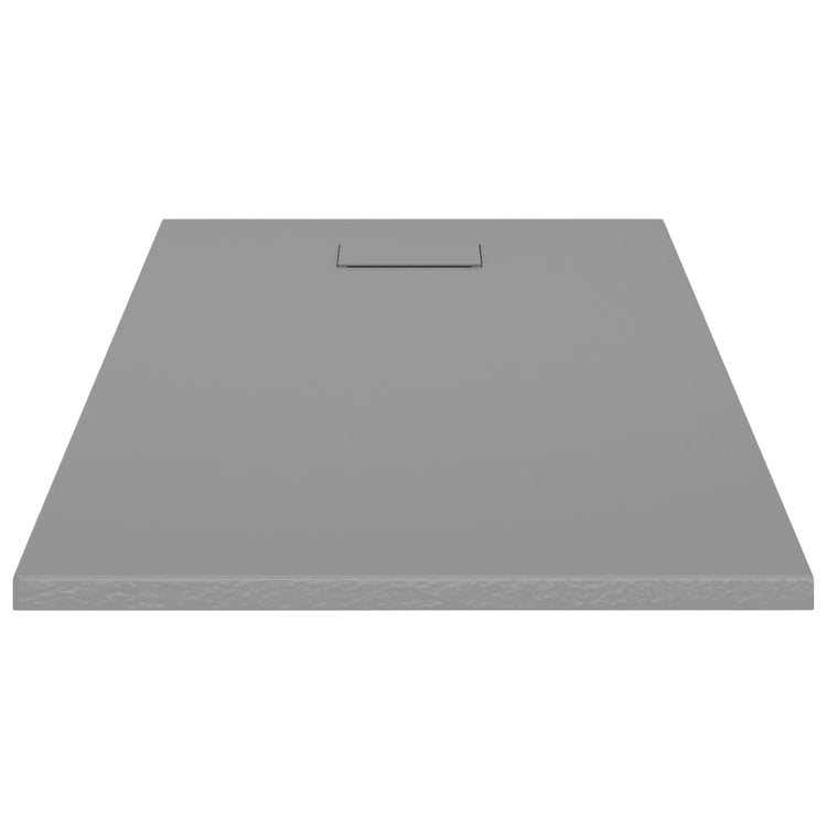 Vidaxl Duschschale 120x70 cm SMC Grau