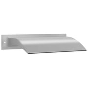 Vidaxl Swimmingpool Brunnen 45x26x13 cm Edelstahl Silberfarbe - afbeelding 2
