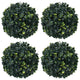 Vidaxl kunstbuxus -Lampen 4 PCs 12 cm
