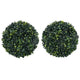 Vidaxl kunstbuxus -Lampen 2 PCs 45 cm