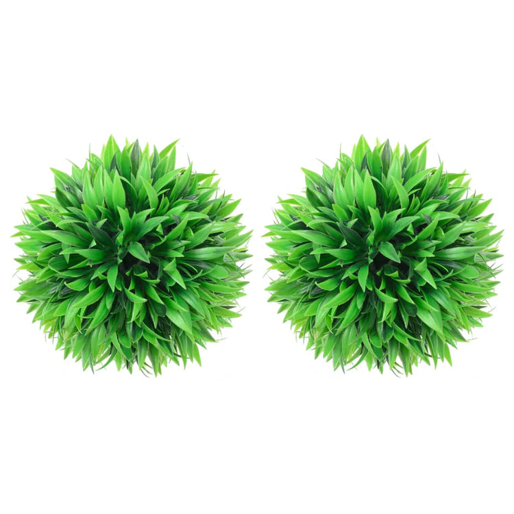 VIDAXL KUNSTBUXUS BUBS 2 PCS 20 cm