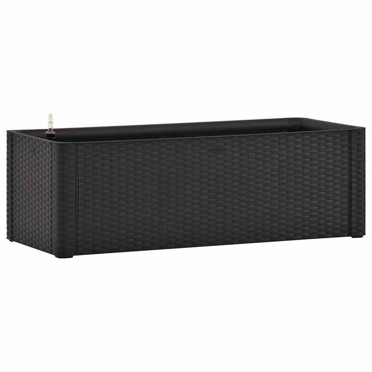 VIDAXL -Pflanzer Hoch -Selbstvergassungssystem 100x43x33 cm Anthrazit