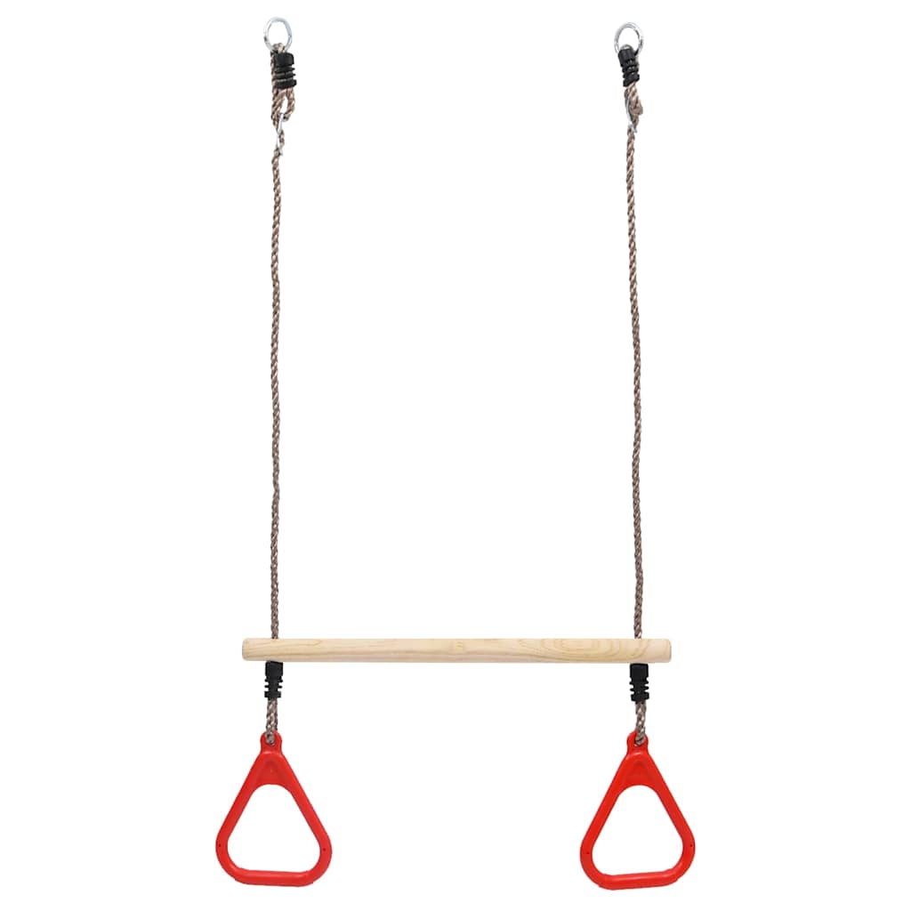 Vidaxl Trapezstange mit Ringen
