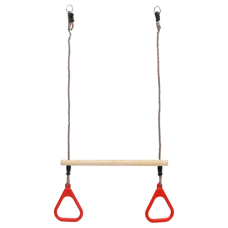 Vidaxl Trapezstange mit Ringen