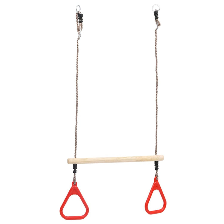 Vidaxl Trapezstange mit Ringen