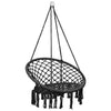 Vidaxl Hanging Chair 80 cm Anthrazit -ausgelöscht