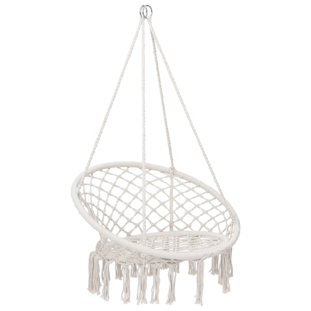 Vidaxl Hanging Chair 80 cm Beige