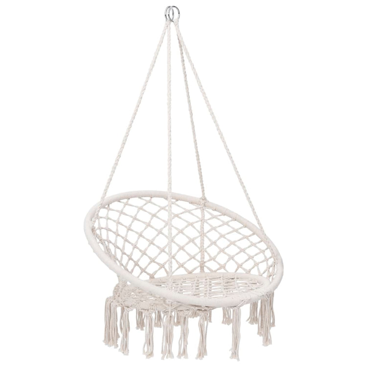 Vidaxl Hanging Chair 80 cm Beige