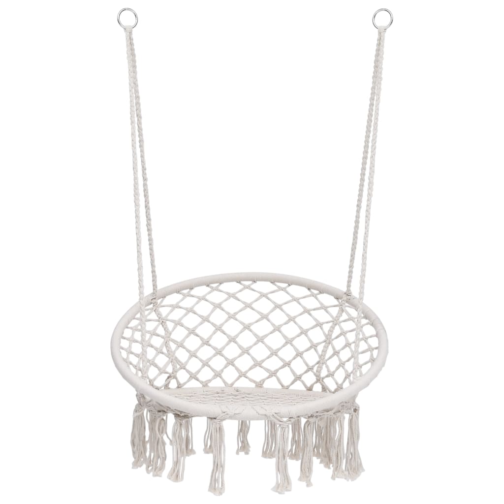 Vidaxl Hanging Chair 80 cm Beige