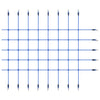 Vidaxl Klimnet 200x150 cm Blau