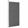Vidaxl -Zauntafel 95x186 cm HKC Grau