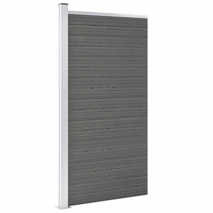 Vidaxl -Zauntafel 95x186 cm HKC Grau