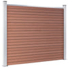 Vidaxl -Zauntafel 180x146 cm HKC Brown
