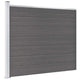 Vidaxxl Zaunelement 175x146 cm hkc grau