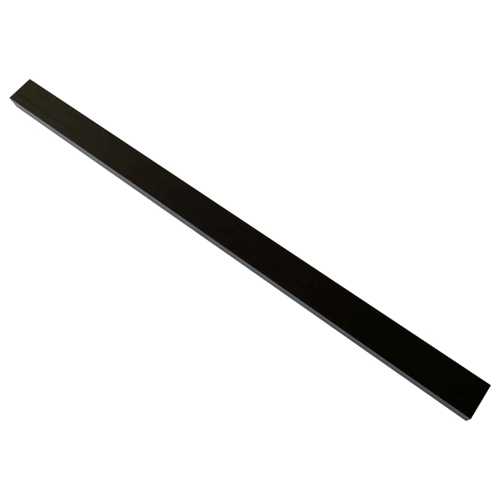 Vidaxl Undercommon 6 St 170x8,5x4,5 cm HKC Schwarz