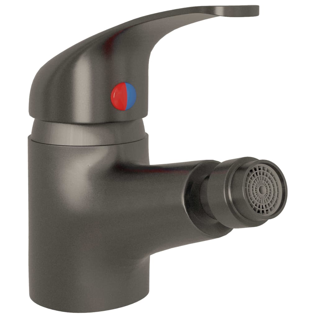 Vidaxl Bidet Ventil 13x12 cm Grau