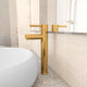 Vidaxl Badezimmer gemischter Vater 12x30 cm Gold gefärbt