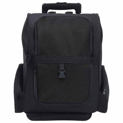 Vidaxl Pet Rolley faltbar schwarz