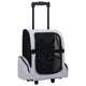 Vidaxl Pet Rolley faltbar grau
