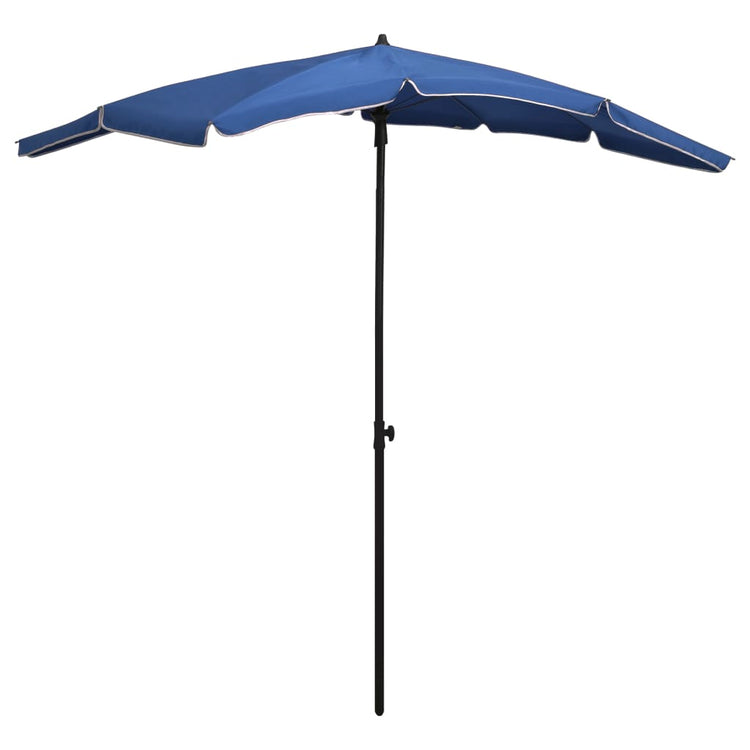 Vidaxl Parasol mit Pole 200x130 cm Azure Blau