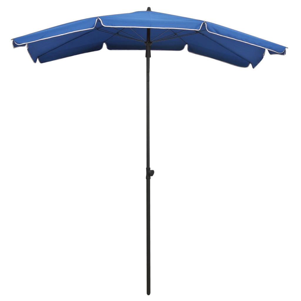 Vidaxl Parasol mit Pole 200x130 cm Azure Blau