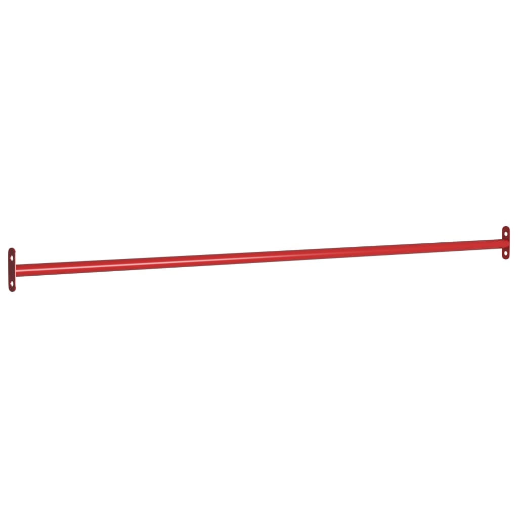 Vidaxl Rekstat 125 cm Stahlrot
