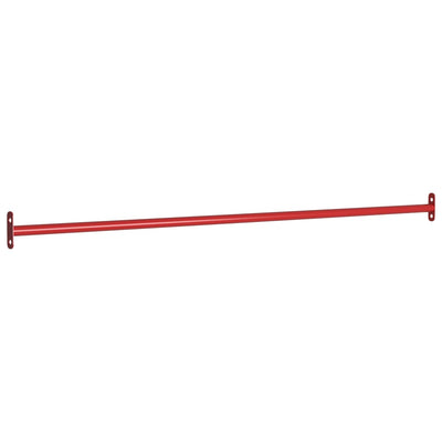 Vidaxl Rekstat 125 cm Stahlrot