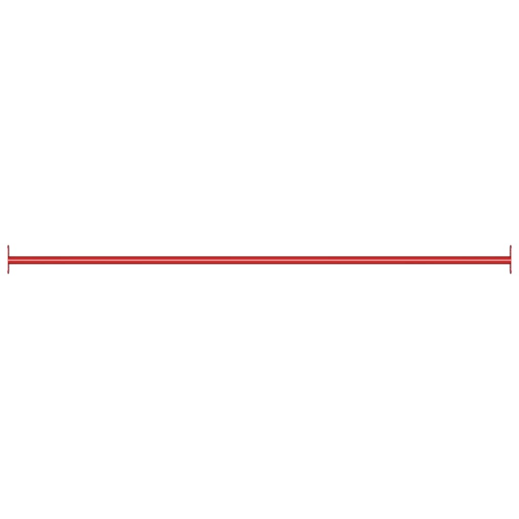 Vidaxl Rekstat 125 cm Stahlrot