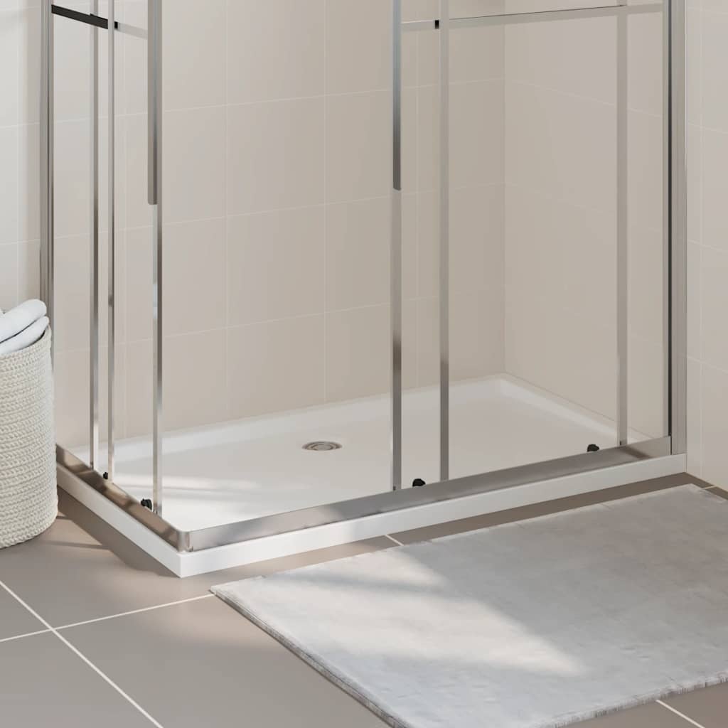Vidaxl Duschschale rechteckig 70x120 cm Weiß