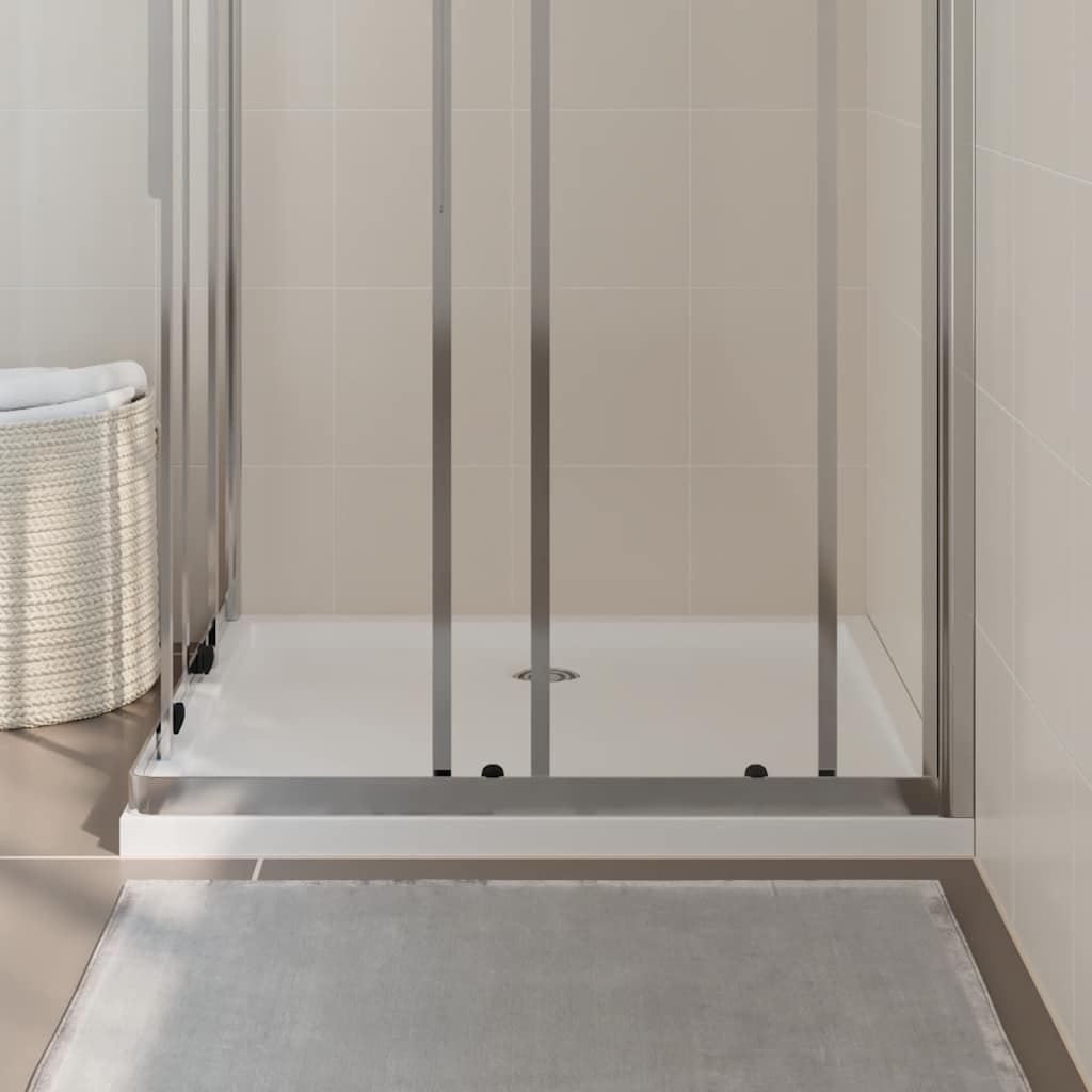 Vidaxl Duschschale rechteckige 80x90 cm Weiß