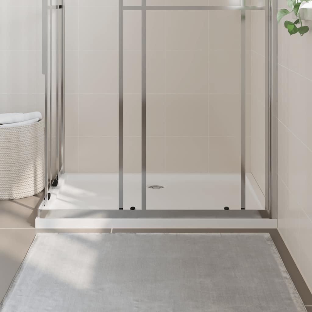 Vidaxl Duschschale rechteckige 80x110 cm Weiß