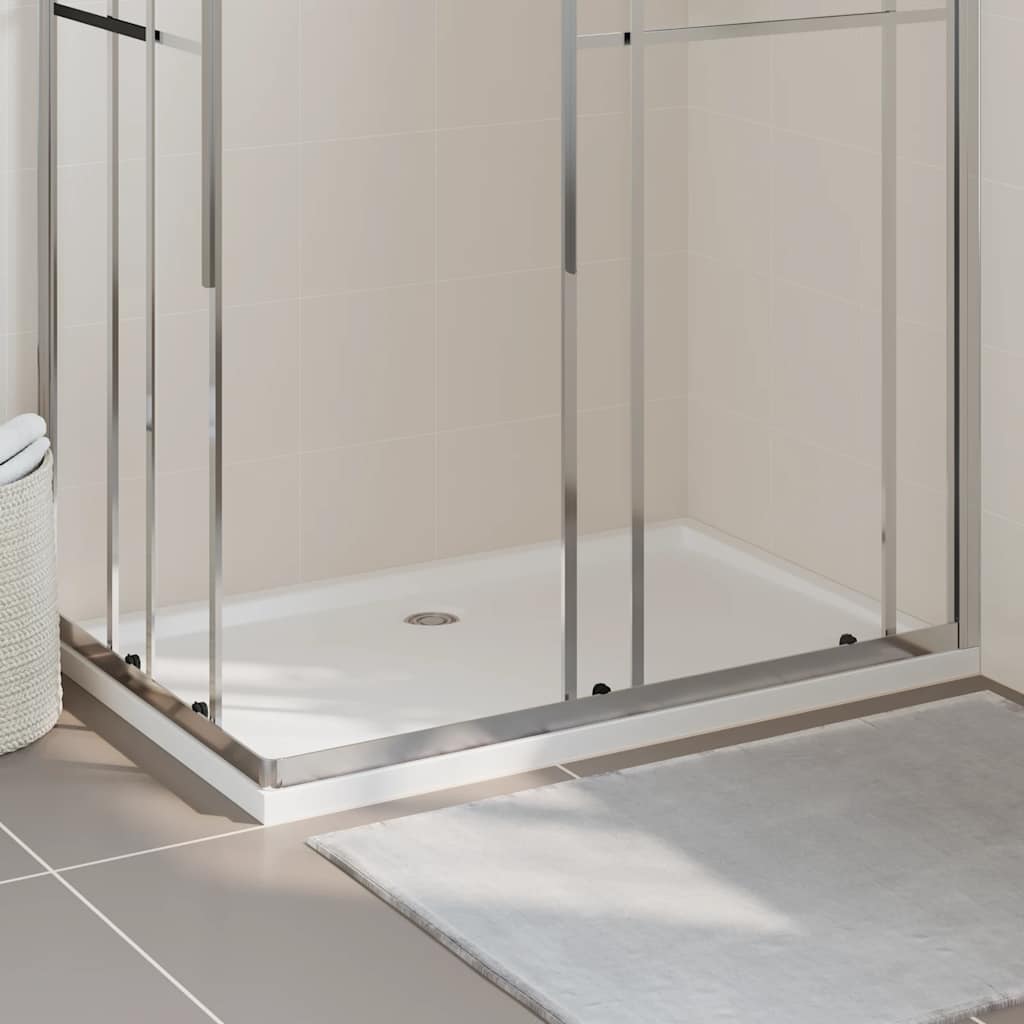 Vidaxl Duschschale rechteckige 80x120 cm Weiß