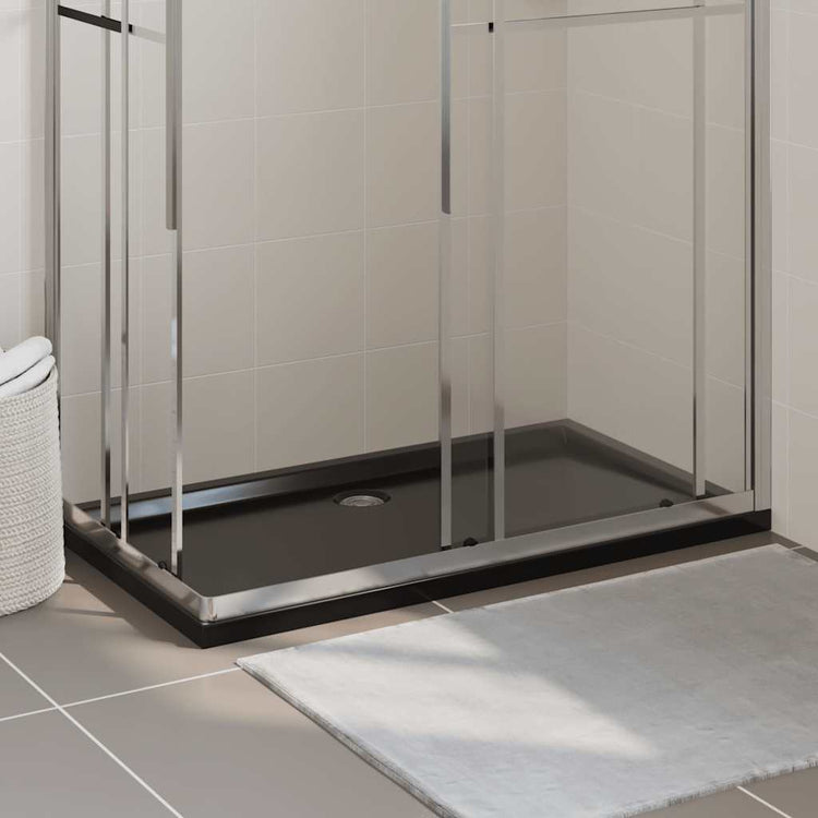 Vidaxl Duschschale rechteckig 70x120 cm schwarz