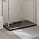 Vidaxl Duschschale rechteckig 70x120 cm schwarz
