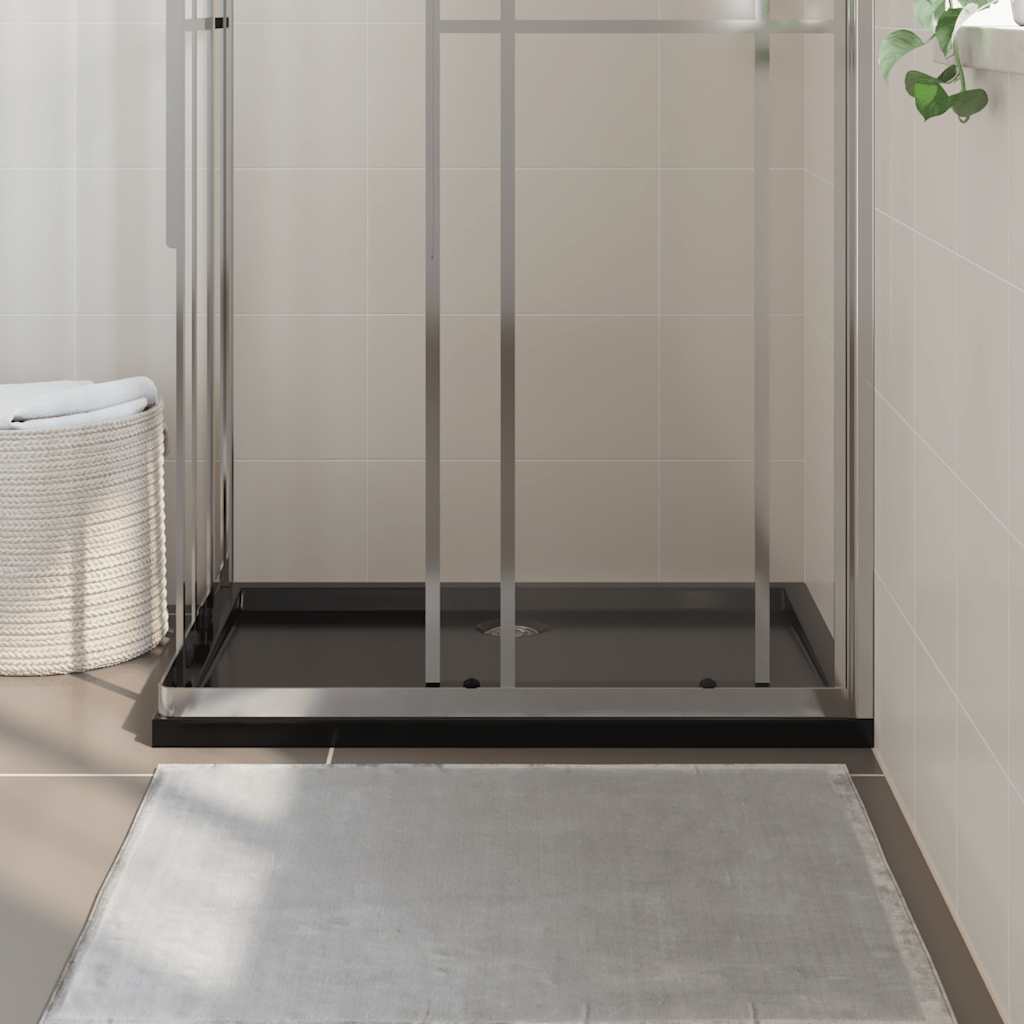 Vidaxl Duschschale rechteckig 70x100 cm schwarz