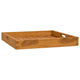 VIDAXL -Tablett 50x50 cm Feste Teaks
