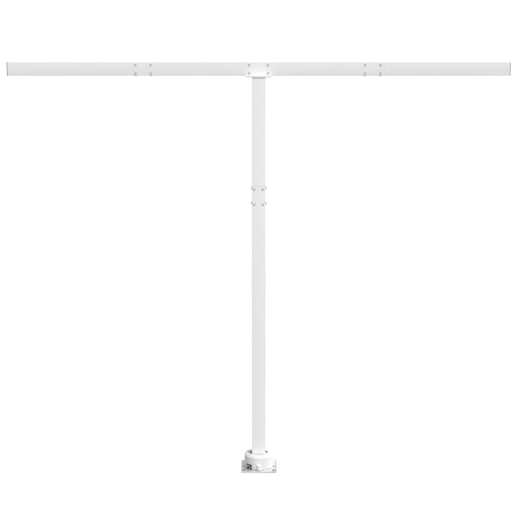 Vidaxl Laifel Pole Set 300x245 cm Eisenweiß