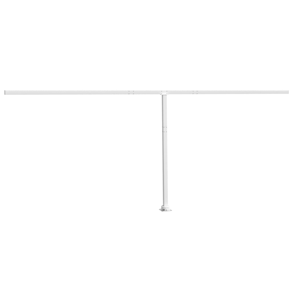 Vidaxl Laifel Pole Set 600x245 cm Eisenweiß