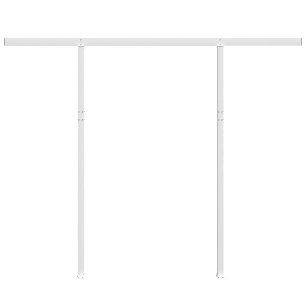 Vidaxl Laifel Pole Set 300x245 cm Eisenweiß