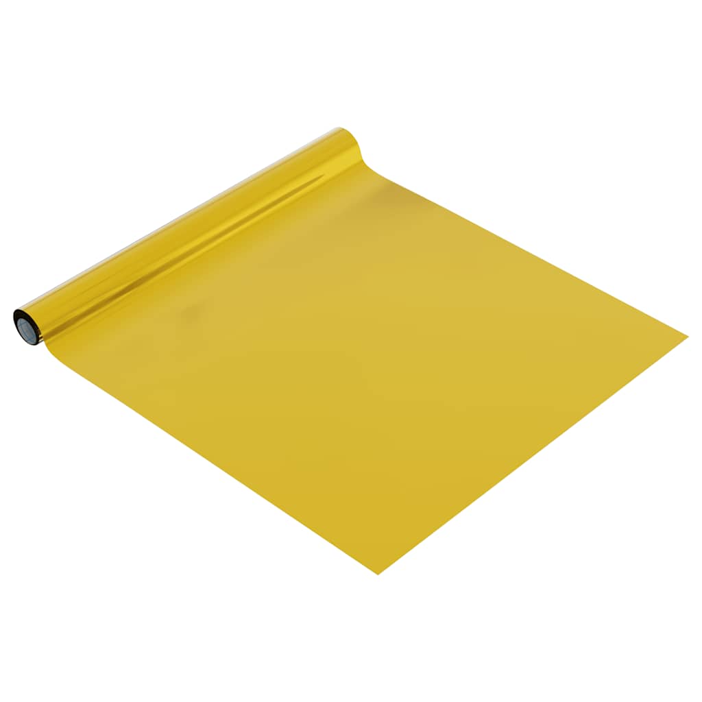 Vidaxl Möbelöl Selbstadhäsiv 500 x 90 cm PVC Hochglanzgoldfarben