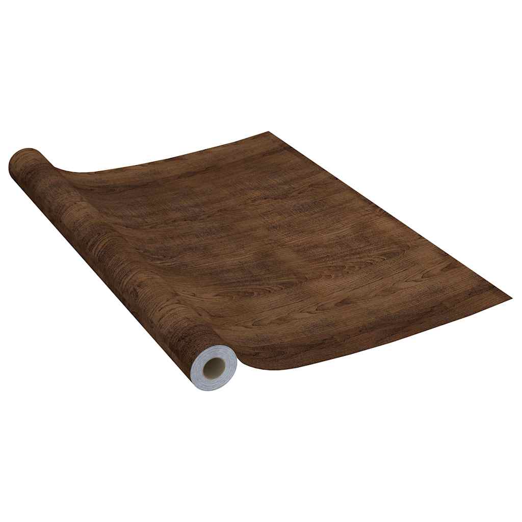 VIDAXL TOR FILLE SELBST SEHRSIVE 4 ST 210 x 90 cm PVC Dark Eiche Farbe