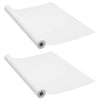 Vidaxl Möbelöle Selbstadhäsiv 2 ST 500x90 cm PVC Weiß