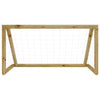 VIDAXL -Fußballtor mit Netto 120x60x80 cm imprägnierte Kiefer